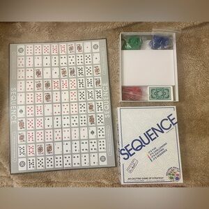 Jax Sequence Board Game - Red, Blue, Green, Black